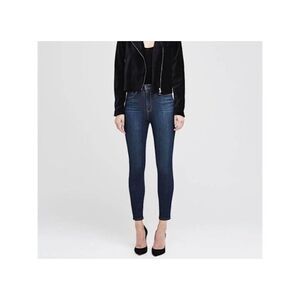L'Agence Katrina skinny ultra high rise prime vintage blue jeans sz 26